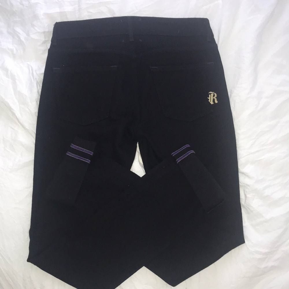 Rich & Skinny black jeans size 26
